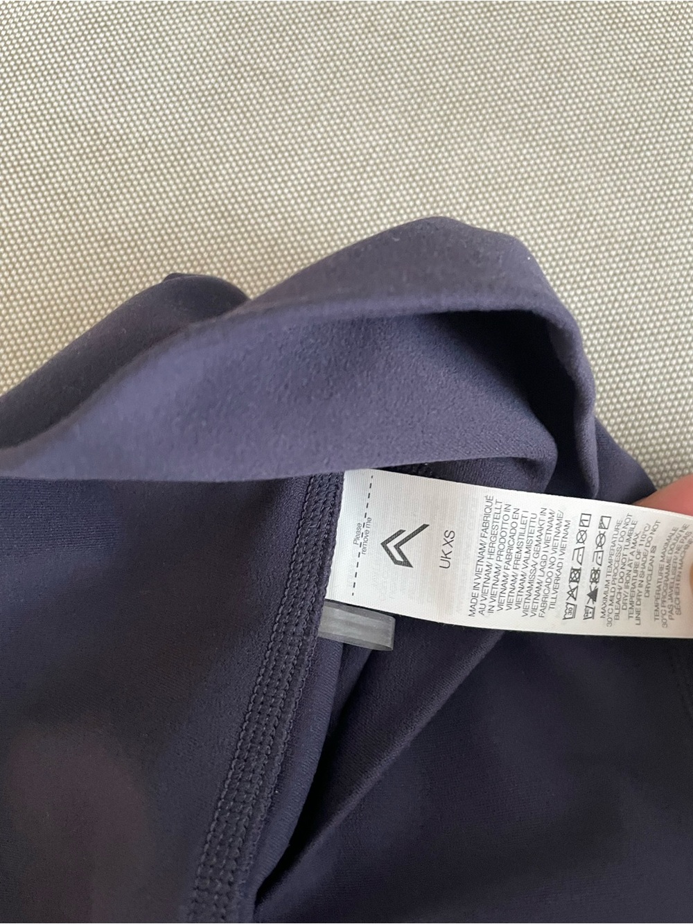 Oner Active SoftMotion straight Leg leggings in True Blue - Picture 4 of 4
